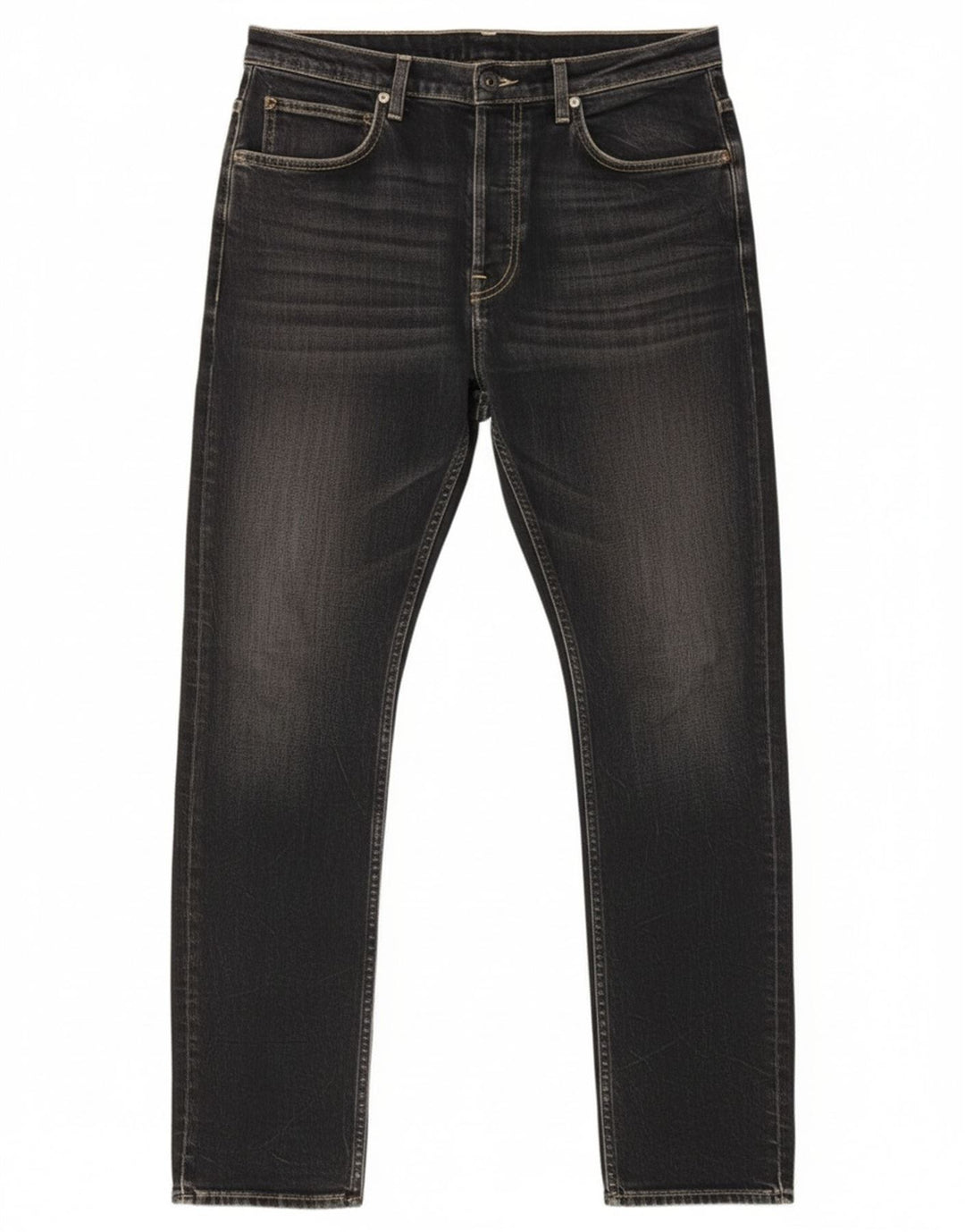 Jeans Lee Heath Slim da uomo W32 L32 cotone nero
