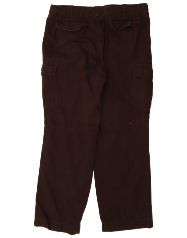 Pantaloni cargo dritti da uomo Napapijri IT 54 2XL W38 L33 Cotone marrone