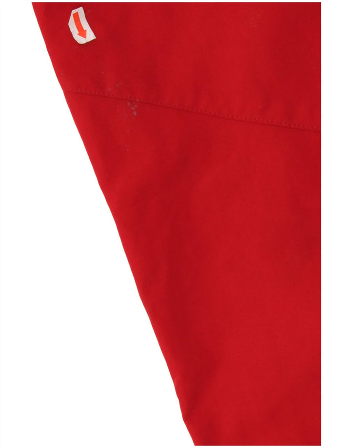 Pantaloncini sportivi Bermuda grafici da uomo ADIDAS grandi rossi in poliestere