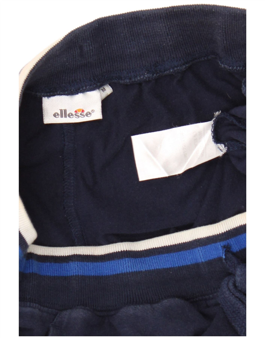 Pantaloncini sportivi grafici da uomo Ellesse cotone medio blu navy