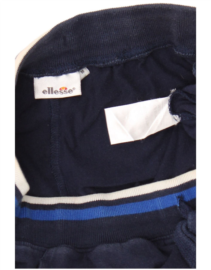 Pantaloncini sportivi grafici da uomo Ellesse cotone medio blu navy