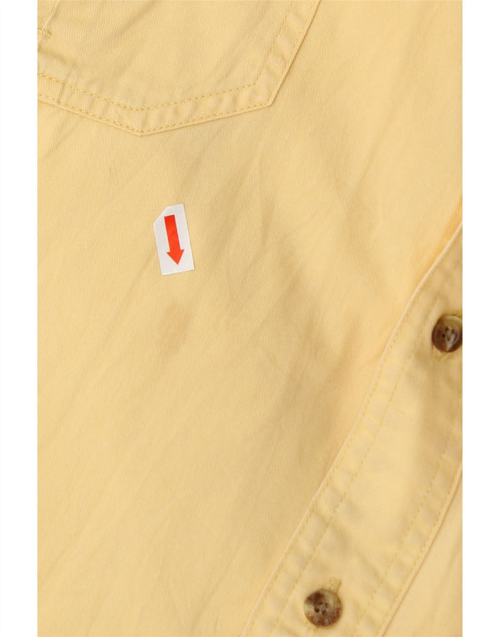 EDDIE BAUER Mens Shirt Large Yellow Cotton Vintage Eddie Bauer and Second-Hand Eddie Bauer from Messina Hembry 
