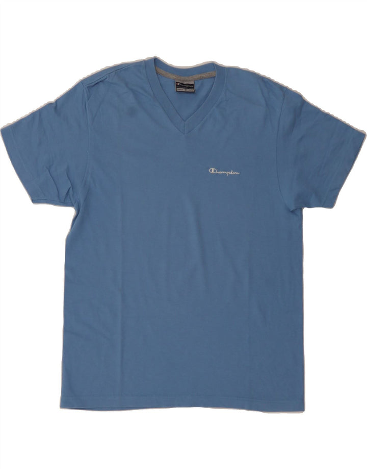 CHAMPION Mens T-Shirt Top Small Blue Cotton Vintage Champion and Second-Hand Champion from Messina Hembry 