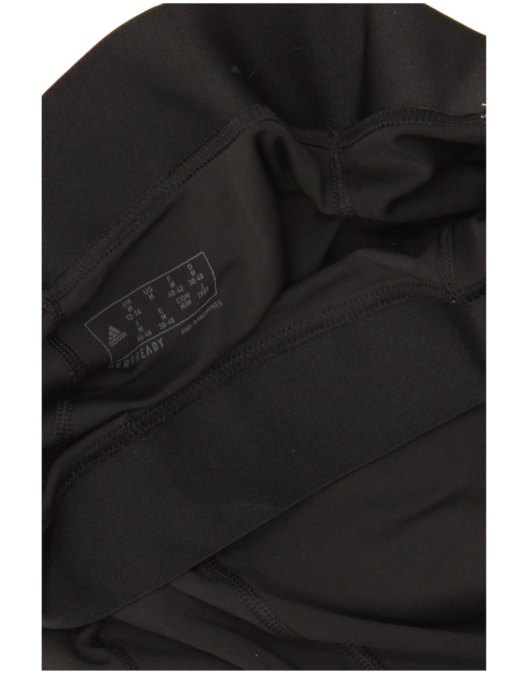 Leggings grafici ADIDAS da donna Aeroready UK 12/14 medio nero