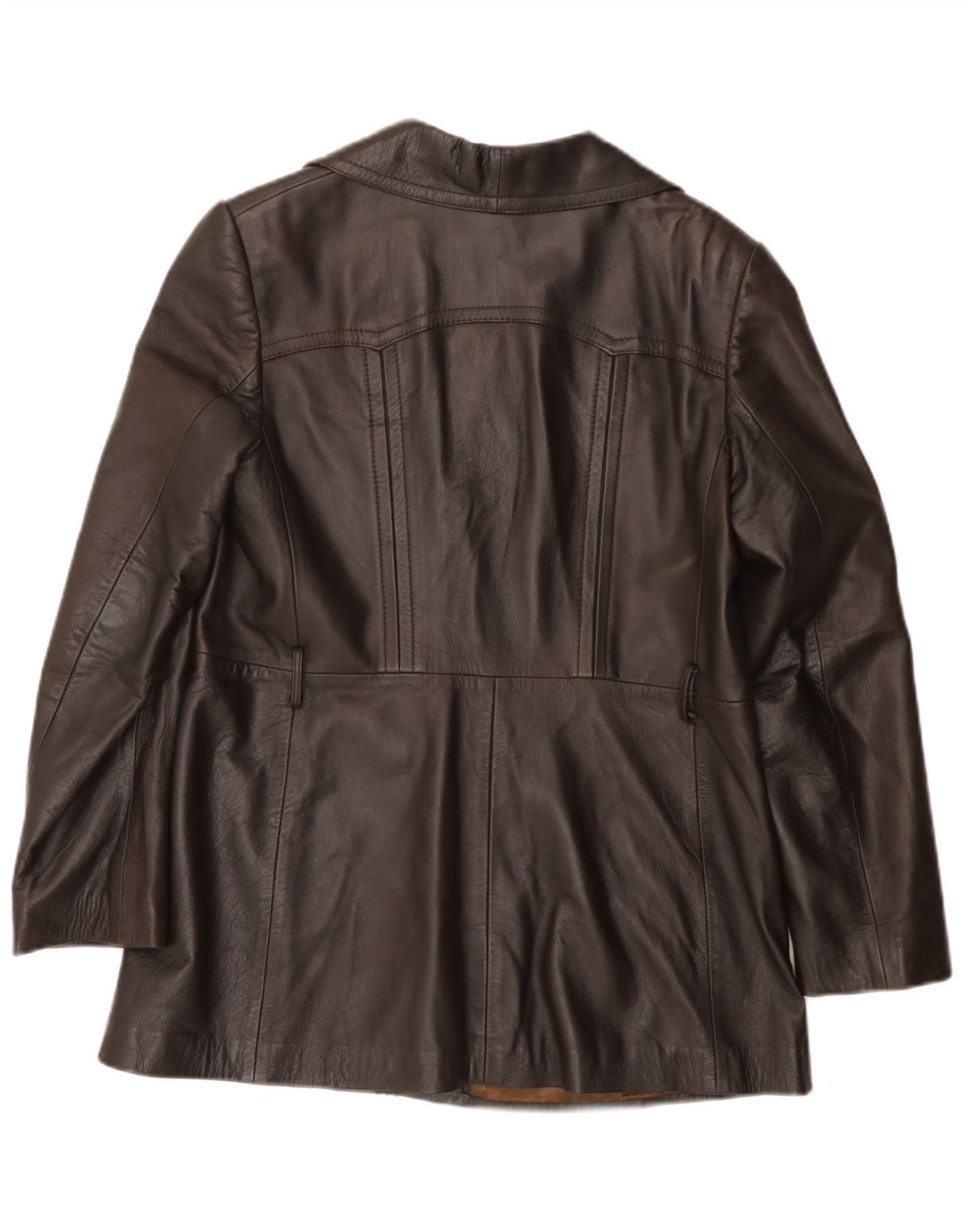 Giacca in pelle da donna Everest IT 48 XL Marrone