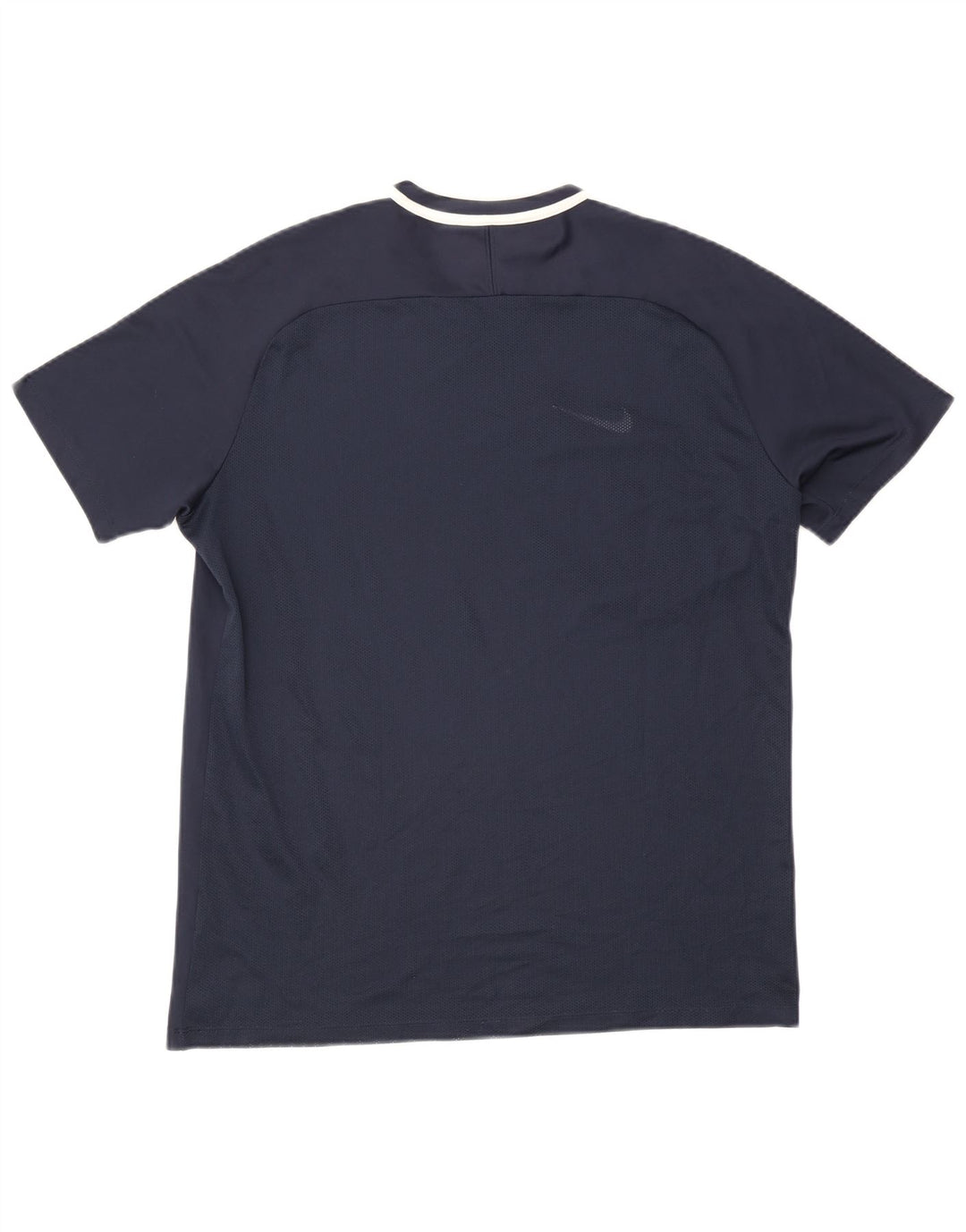 T-shirt NIKE da uomo Dri Fit Top XL poliestere color block blu navy