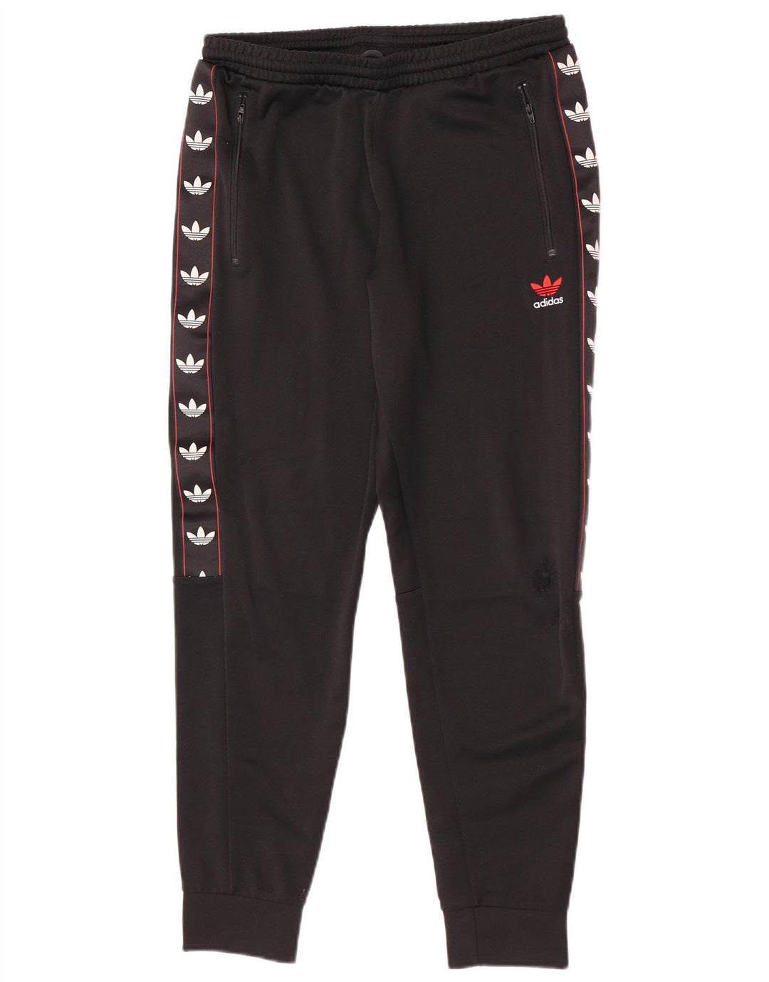 Pantaloni da tuta grafica da uomo Adidas Joggers Medium Black Colourblock