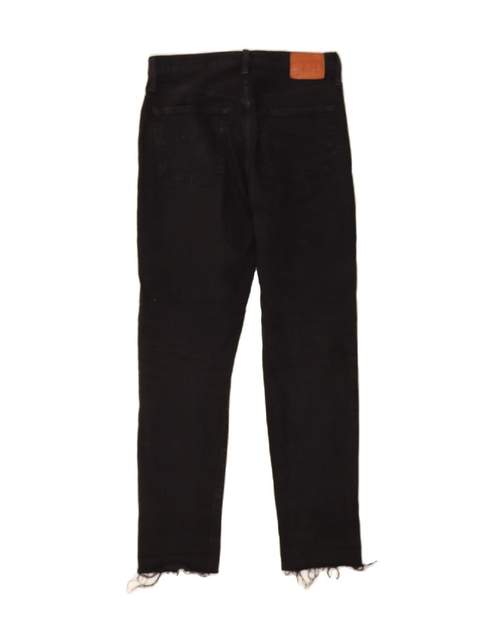 LEVI'S Womens Slim Jeans W28 L32 Black Cotton Vintage Levi's and Second-Hand Levi's from Messina Hembry 