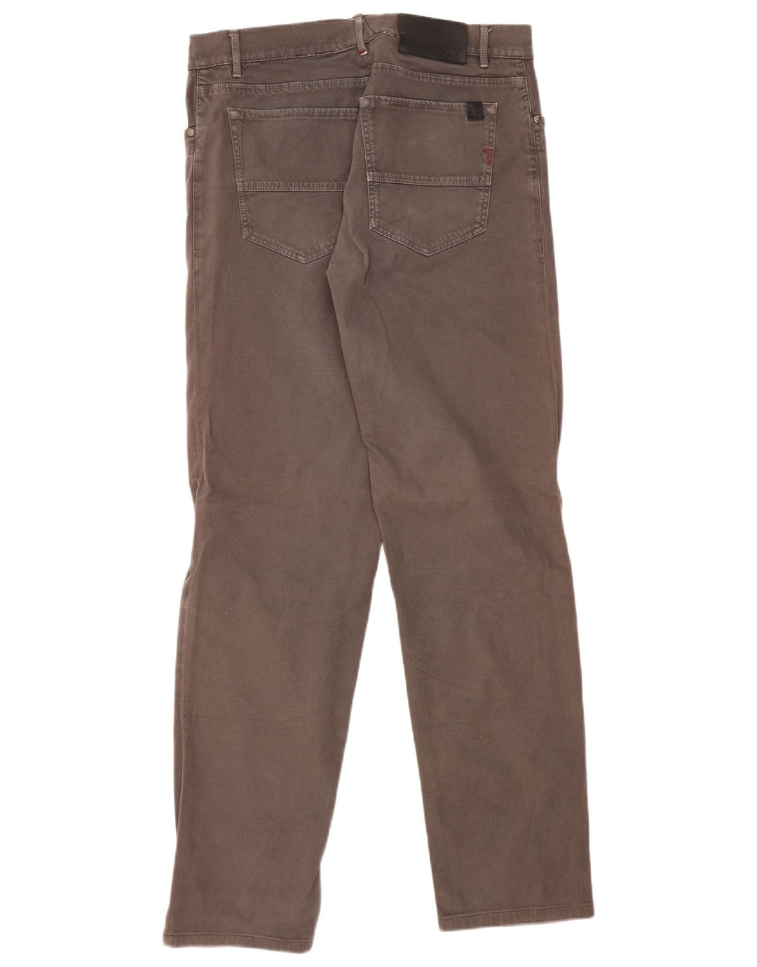 Pantaloni Casual Dritti Uomo Trussardi W36 L34 Grigi
