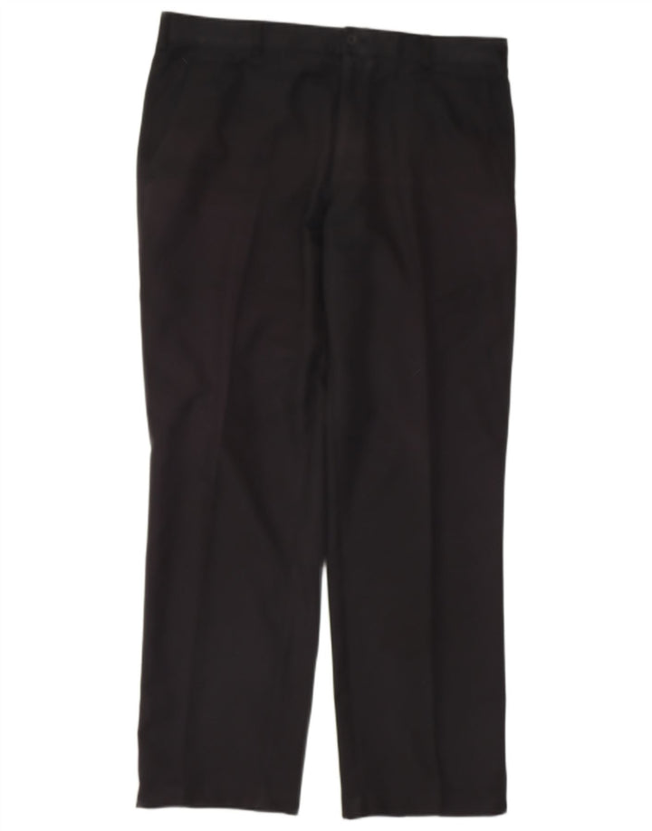 Pantaloni chino dritti NIKE Dri Fit da uomo W36 L32 poliestere nero