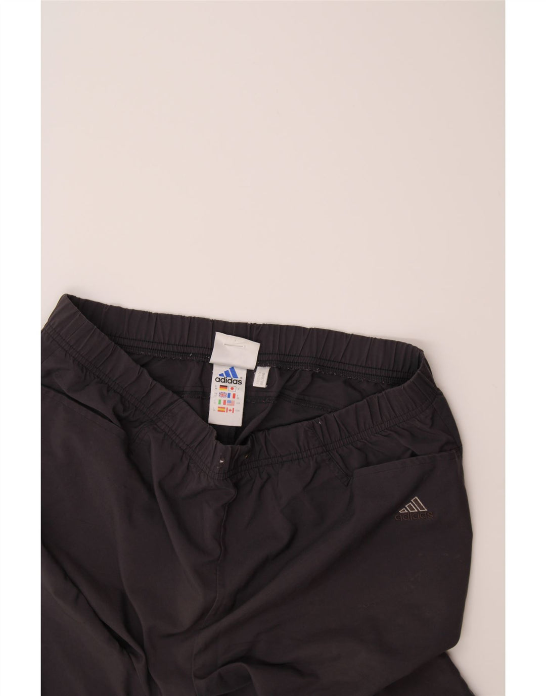 ADIDAS Womens Sport Shorts UK 18 XL Grey Polyester Vintage Adidas and Second-Hand Adidas from Messina Hembry 