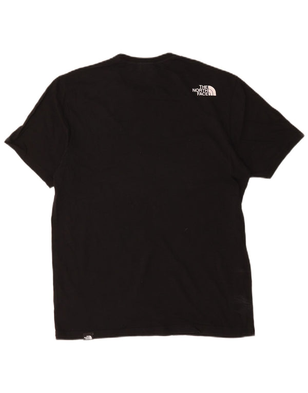 T-shirt grafica da uomo The North Face Top piccola in cotone nero