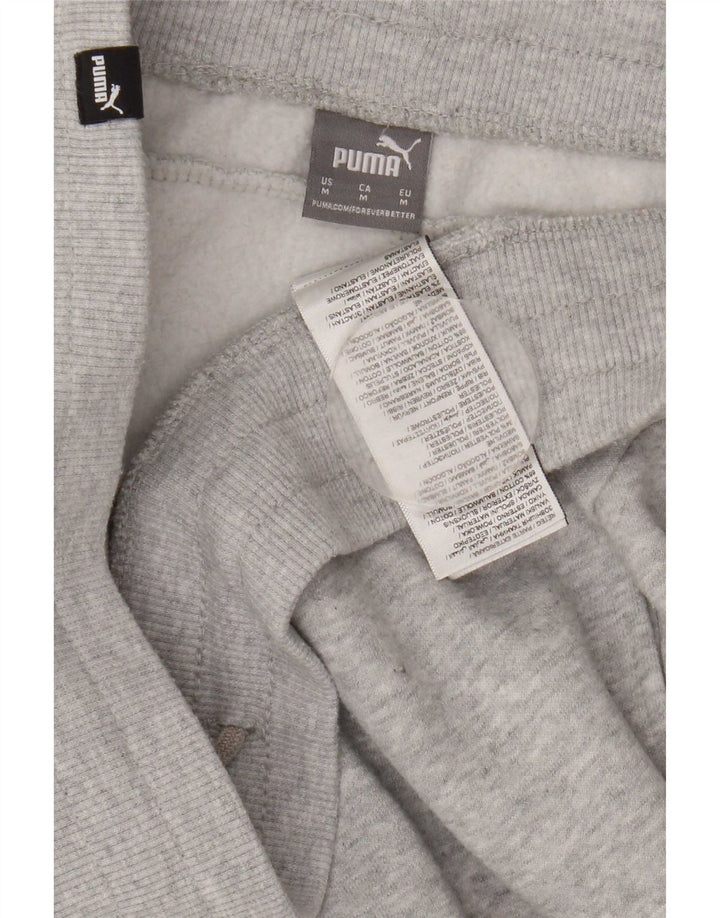 Pantaloni da tuta da uomo Puma Joggers in cotone grigio medio