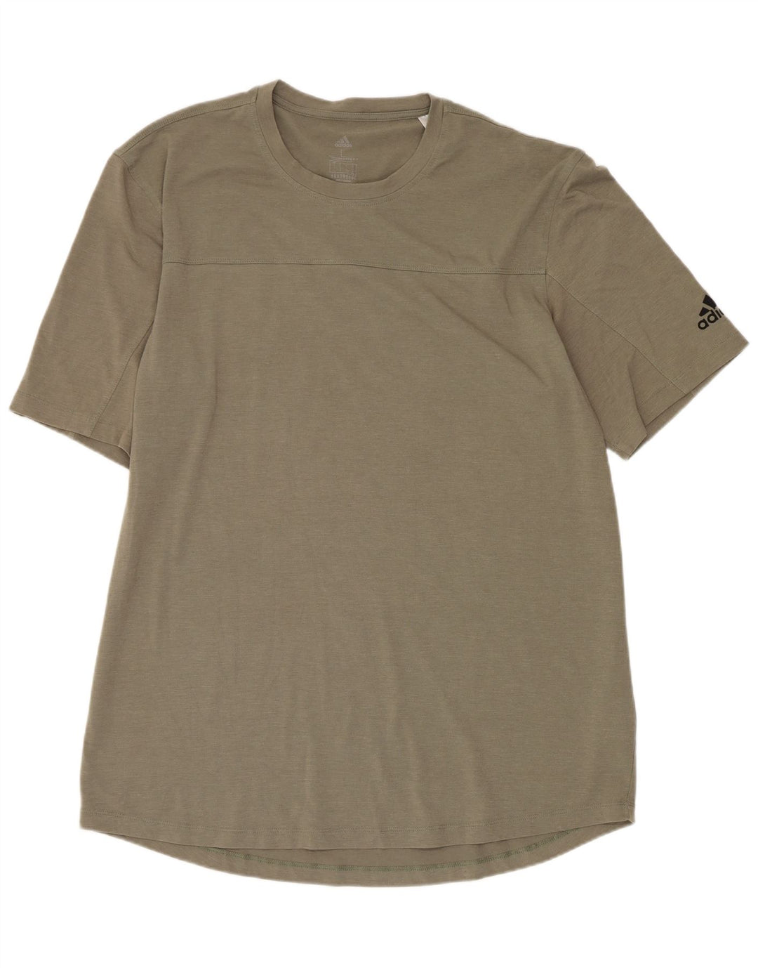 T-shirt Adidas Aeroready da uomo, grande, in poliestere kaki