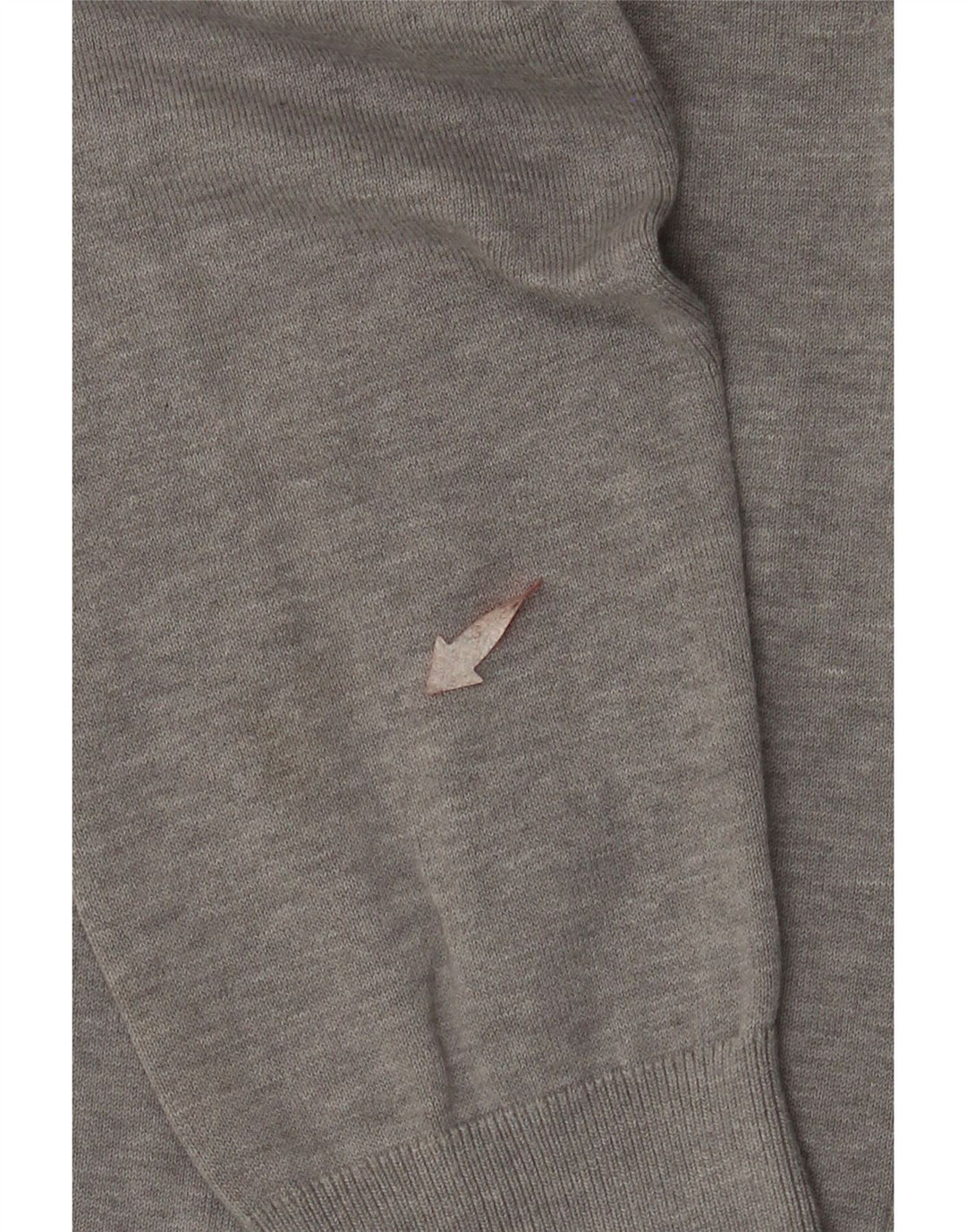 TOMMY HILFIGER Felpa da uomo Maglione in cotone grigio medio