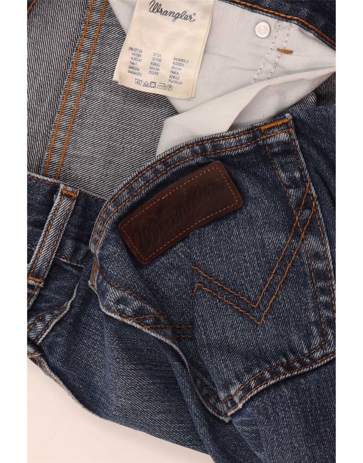 Jeans dritti da uomo Wrangler Texas W38 L32 cotone blu