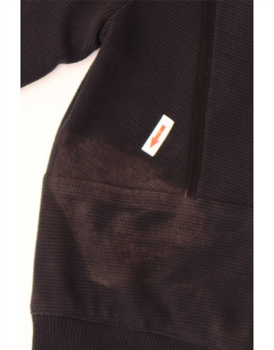 Giacca bomber corta da donna Armani Exchange UK 10 piccola in cotone nero
