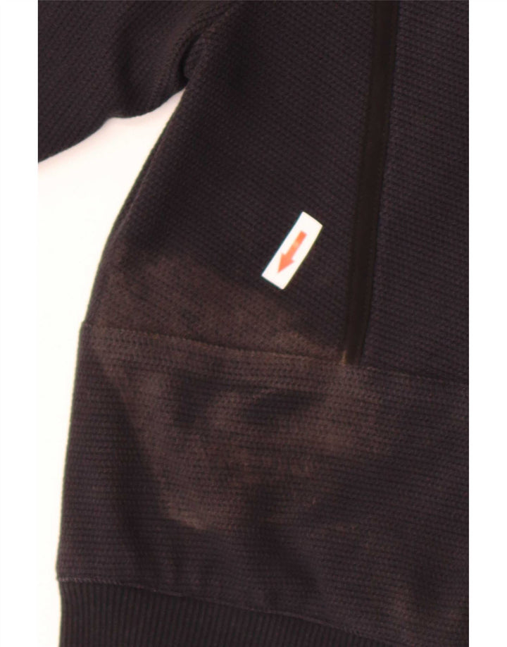 Giacca bomber corta da donna Armani Exchange UK 10 piccola in cotone nero