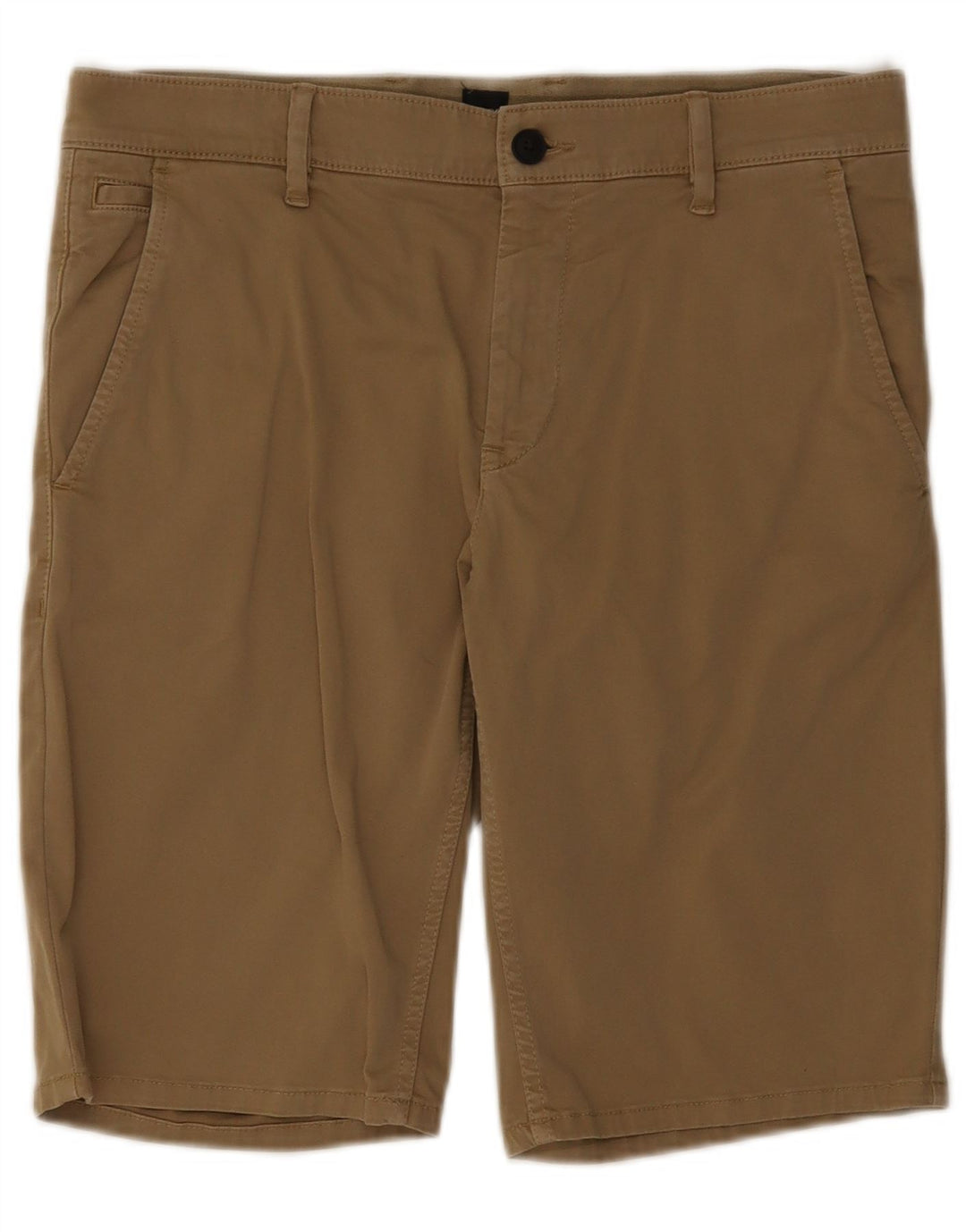 Pantaloncini chino da uomo Hugo Boss W32 cotone marrone medio