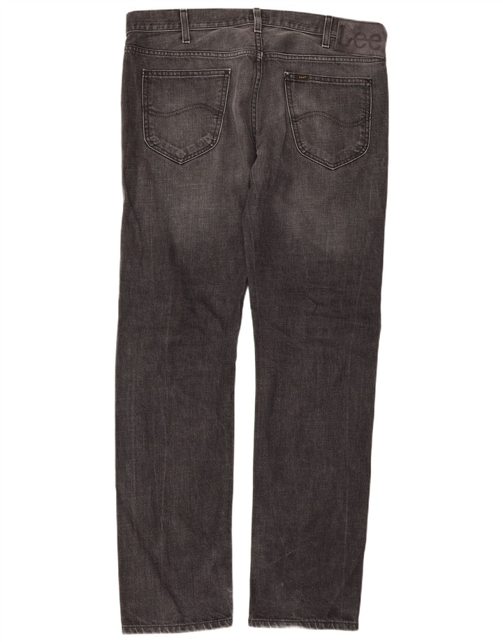 Jeans dritti da uomo Lee Daren W36 L34 cotone grigio