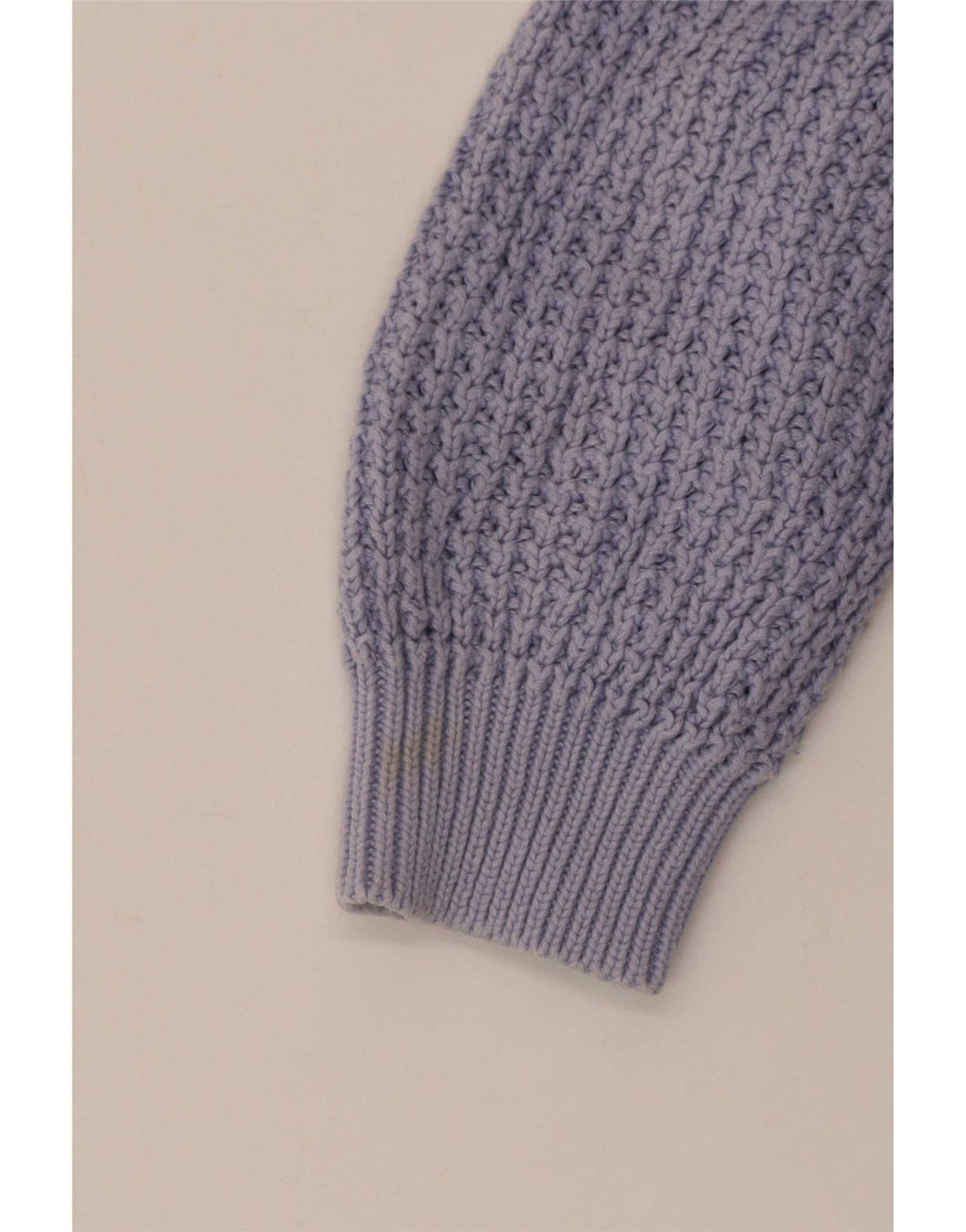 Maglione maglione girocollo corto da donna Marks & Spencer UK 16 grande blu