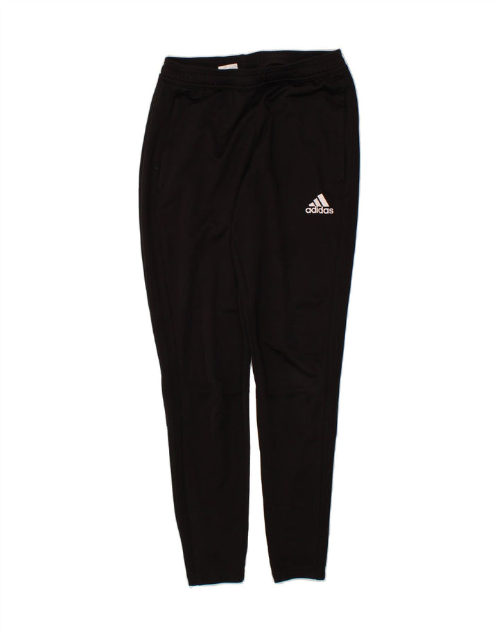 ADIDAS Mens Tracksuit Trousers Small Black Polyester Vintage Adidas and Second-Hand Adidas from Messina Hembry 