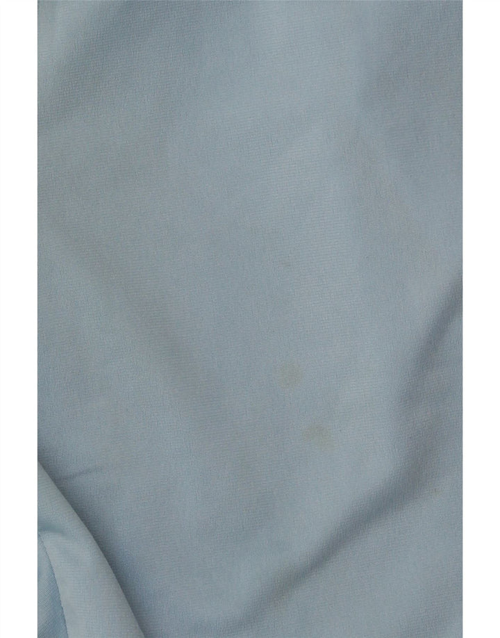 Pantaloni da tuta da uomo Adidas in poliestere blu medio