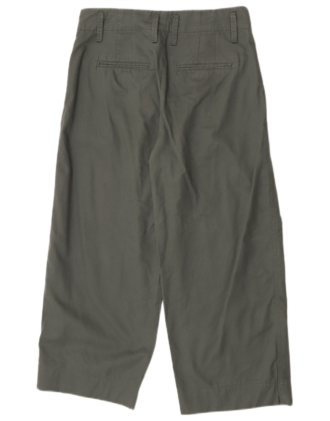 Pantaloni cropped con pegging da donna Gap W27 L24 cotone verde