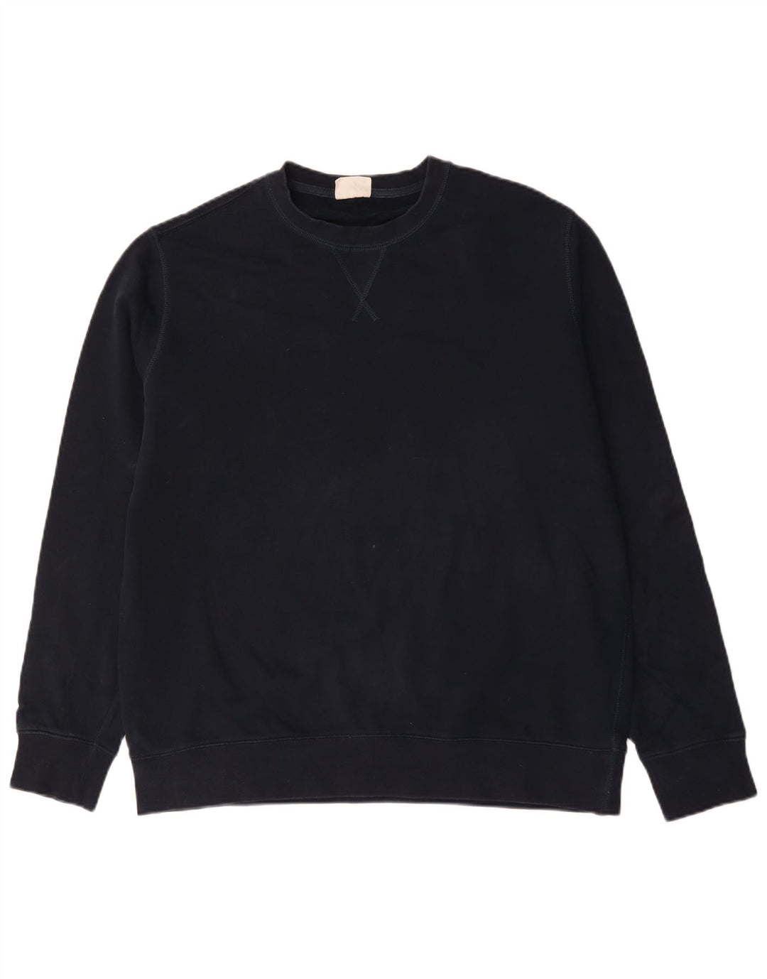 Felpa da uomo Marks & Spencer maglione XL cotone blu navy