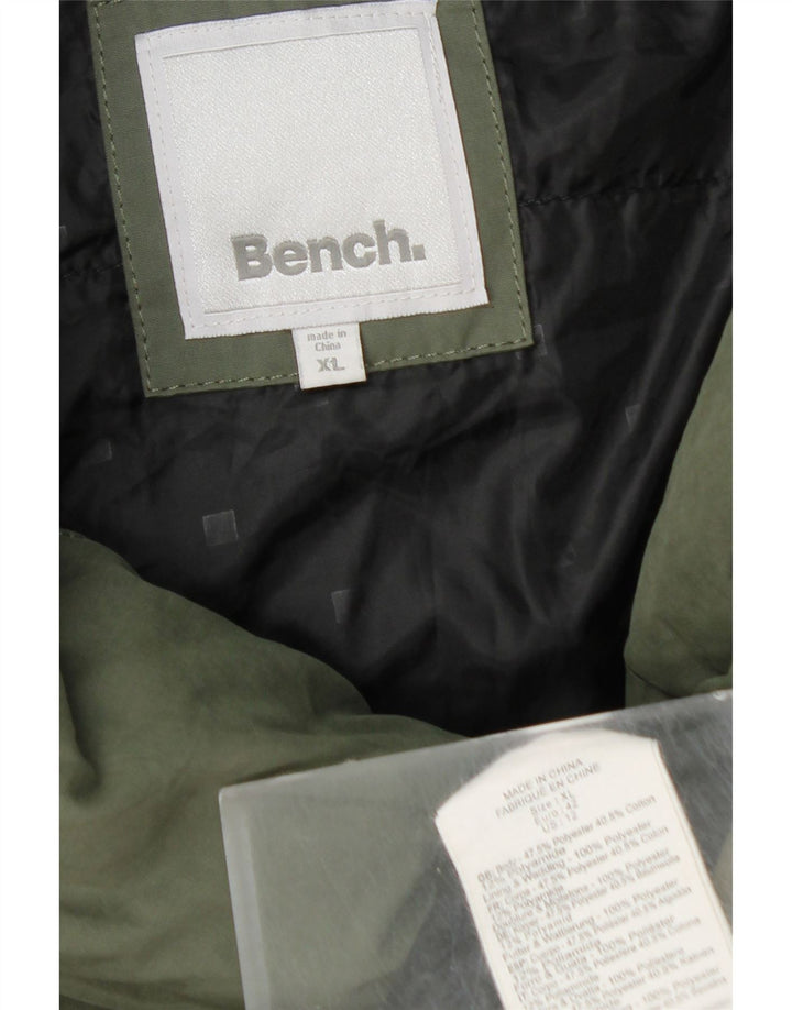Giacca imbottita da donna BENCH UK 18 XL verde poliestere