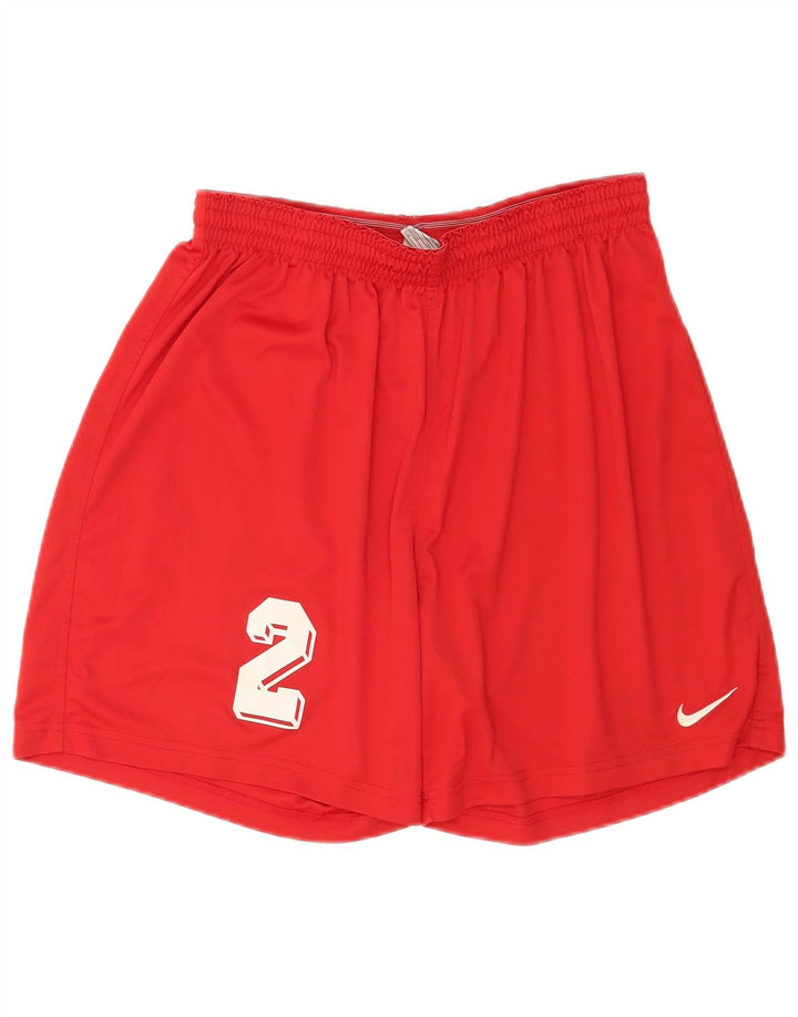 Pantaloncini sportivi grafici Nike da uomo XL rosso poliestere