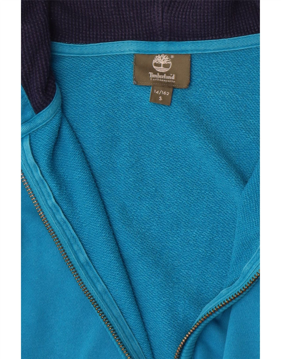 Maglione con cappuccio e zip per ragazzi Timberland 13-14 anni piccolo blu