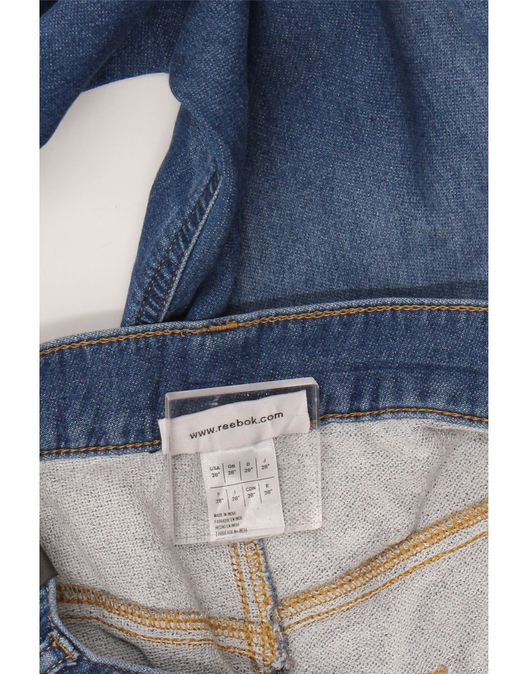 Jeans skinny Reebok da donna W28 L28 Blu