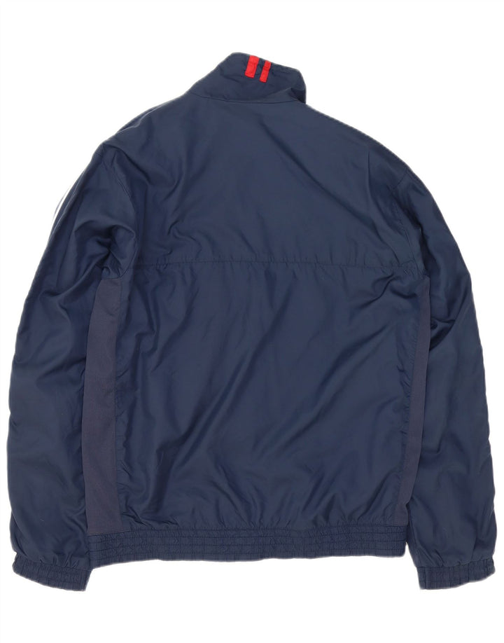 Giacca da tuta da uomo Nike UK 38/40 Medium Navy Blue Colourblock Nylon