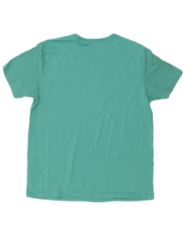 T-shirt grafica da uomo Jordan Top grande in cotone blu