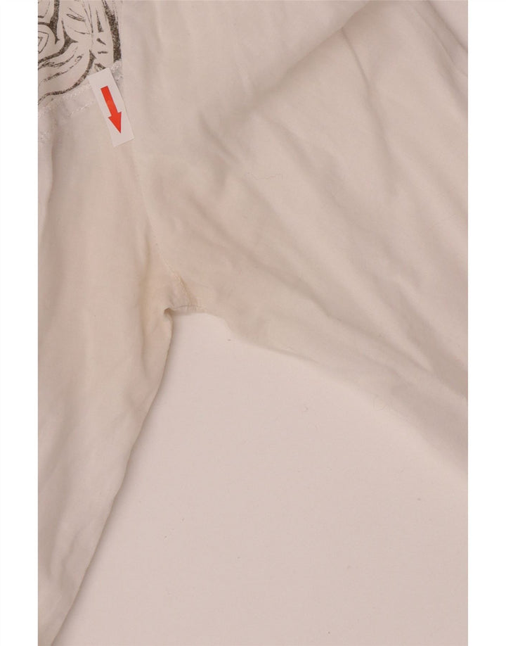 Camicia Borgofiori Donna Manica 3/4 Camicetta IT 48 XL Patchwork Bianco