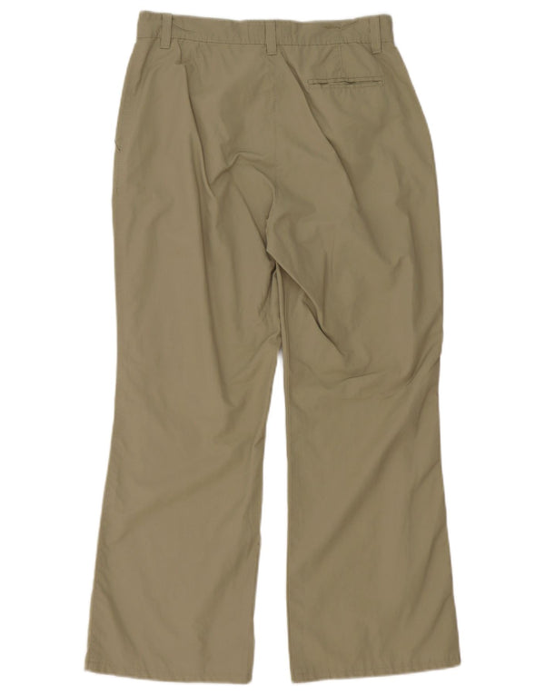 Pantaloni chino a gamba larga da donna Pierre Cardin EU 38 Medium W28 L27 Khaki
