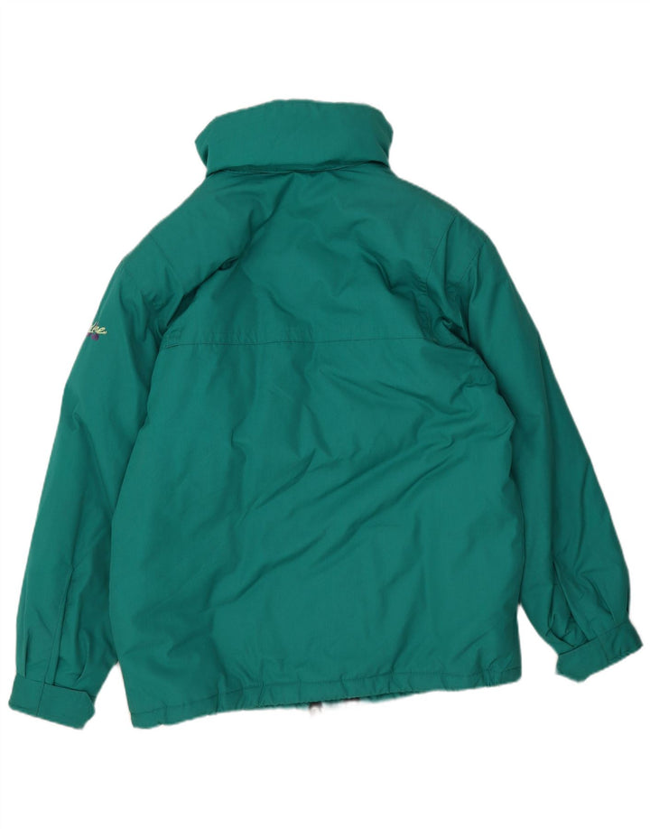 Giacca imbottita con cappuccio Fila Uomo IT 46 Small Verde Poliestere