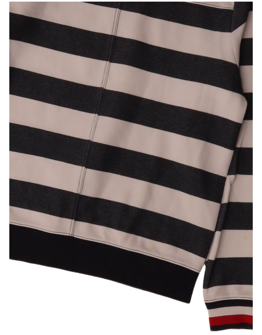 Felpa da donna Tommy Hilfiger Jumper UK 10 Small Navy Blue Striped