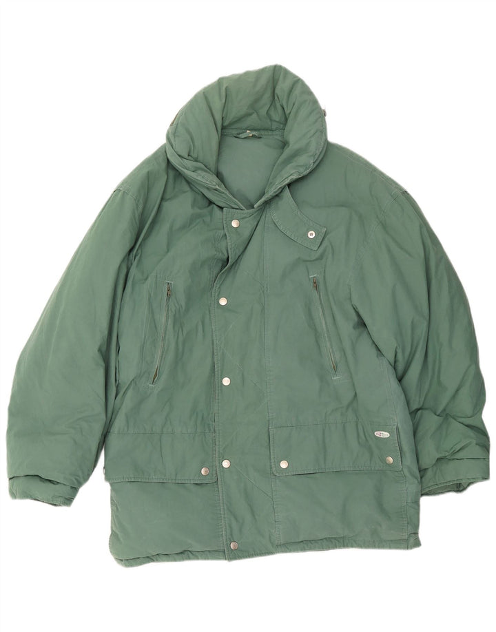 Giacca imbottita da uomo MC Ross UK 38 Cotone verde medio