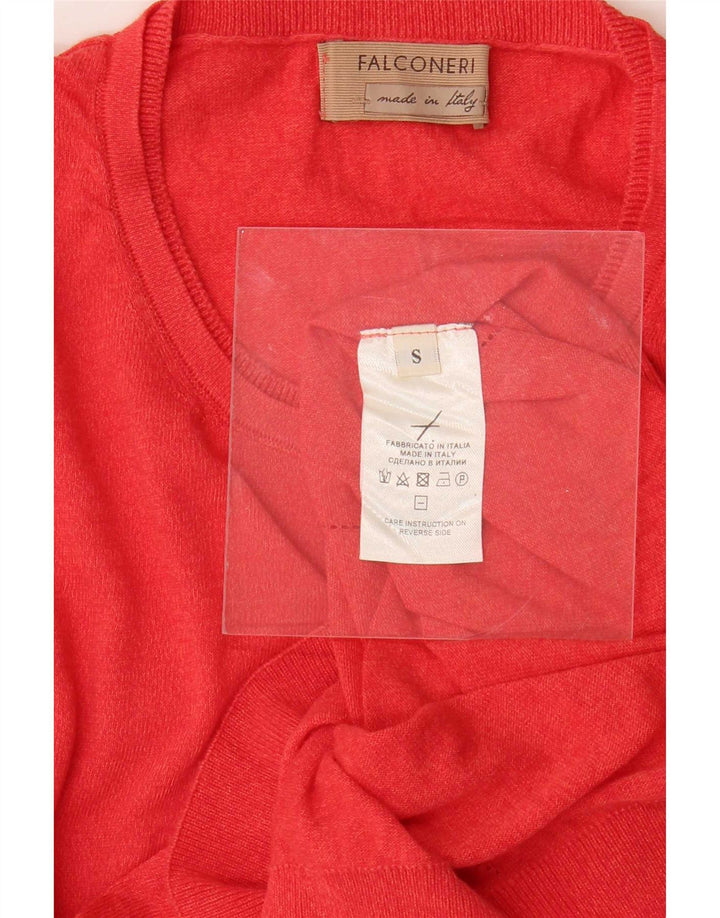 Camicetta da donna Falconeri Top UK 8 piccola in cotone rosa