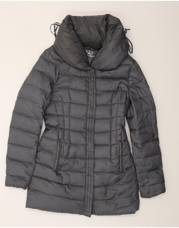 Cappotto imbottito da donna GUESS UK 6 XS poliestere grigio