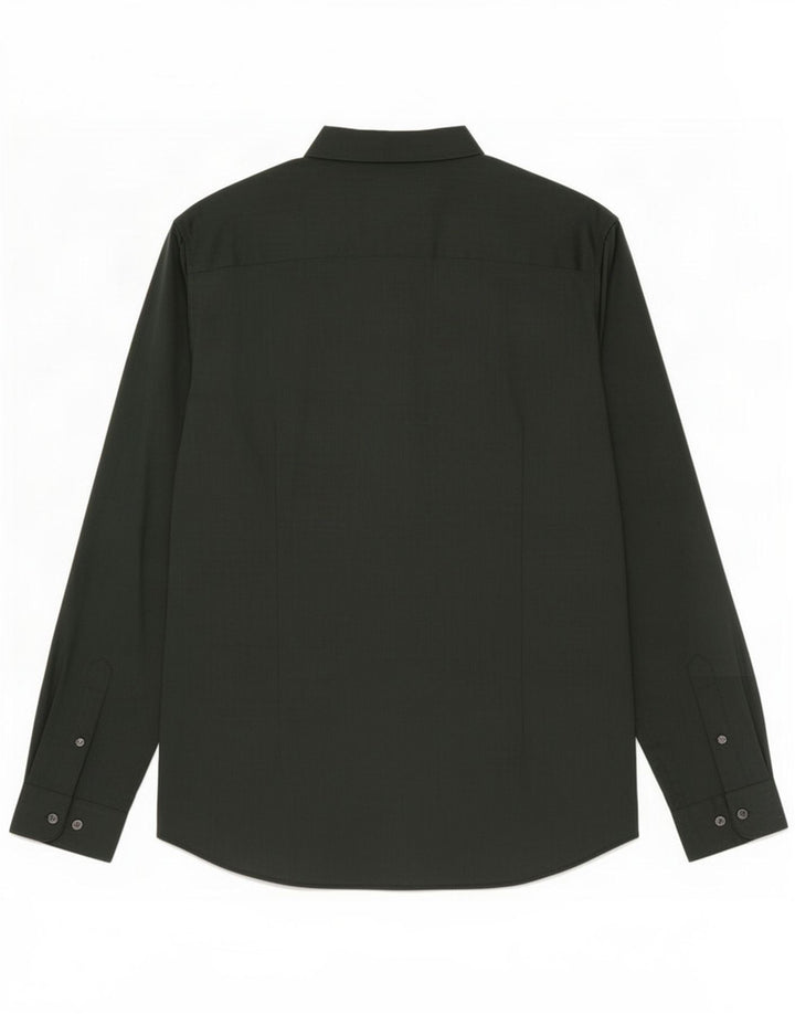 Jack & Jones Camicia slim da uomo grande in cotone kaki