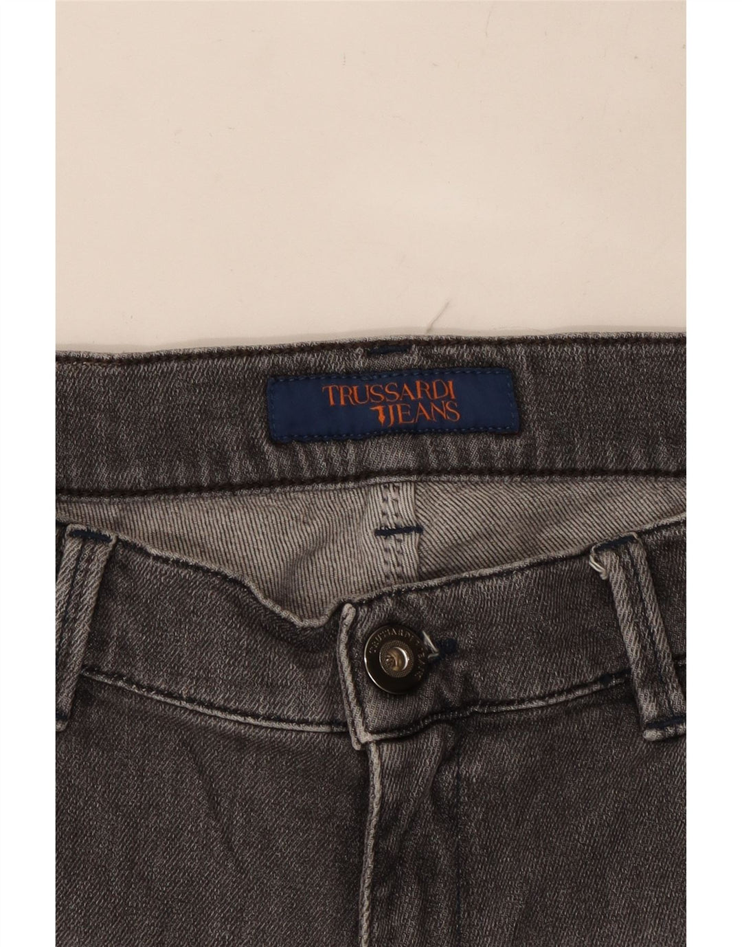 Jeans Dritti Uomo TRUSSARDI W30 L27 Grigio