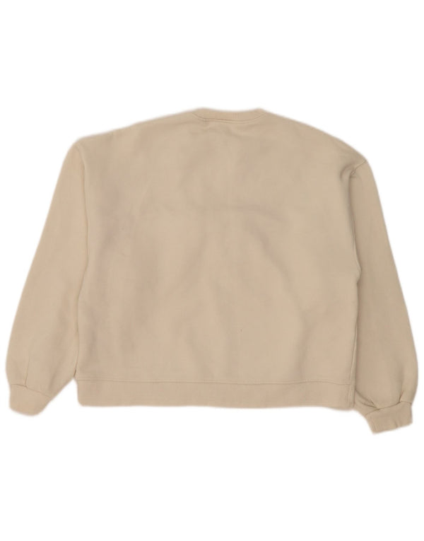 Felpa Zara Bambina 13-14 Anni Cotone Bianco