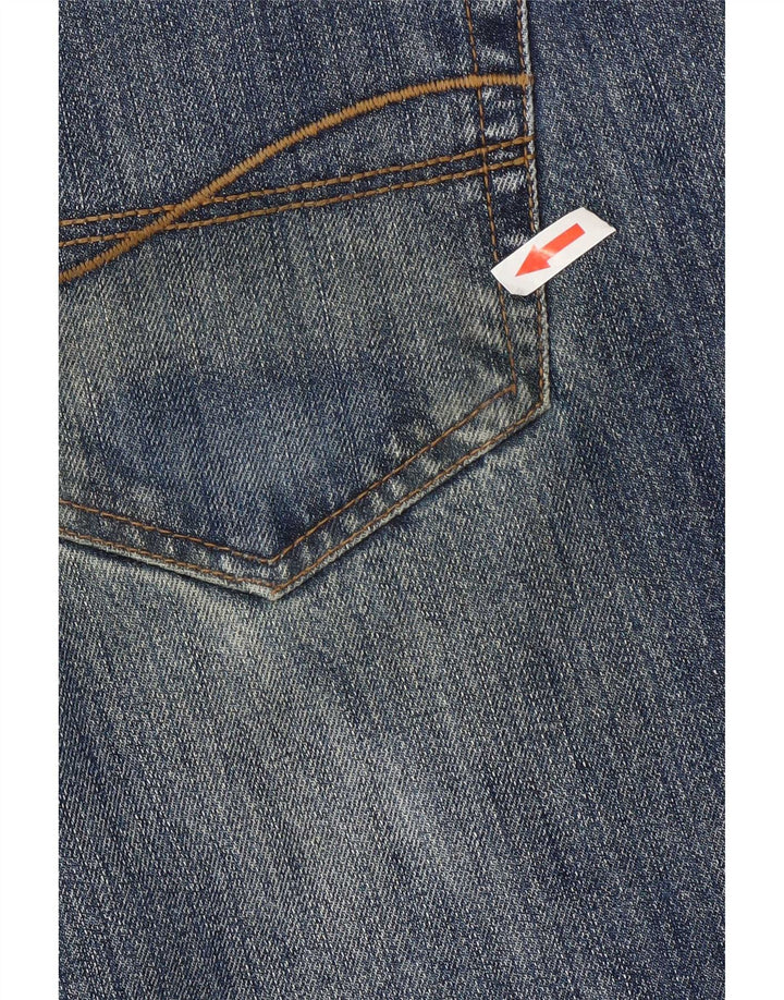 Jeans corti da uomo James Pringle W36 L26 cotone blu