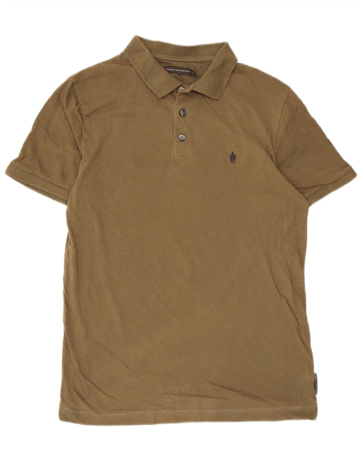 Giacca imbottita da uomo French Connection piccola in cotone kaki