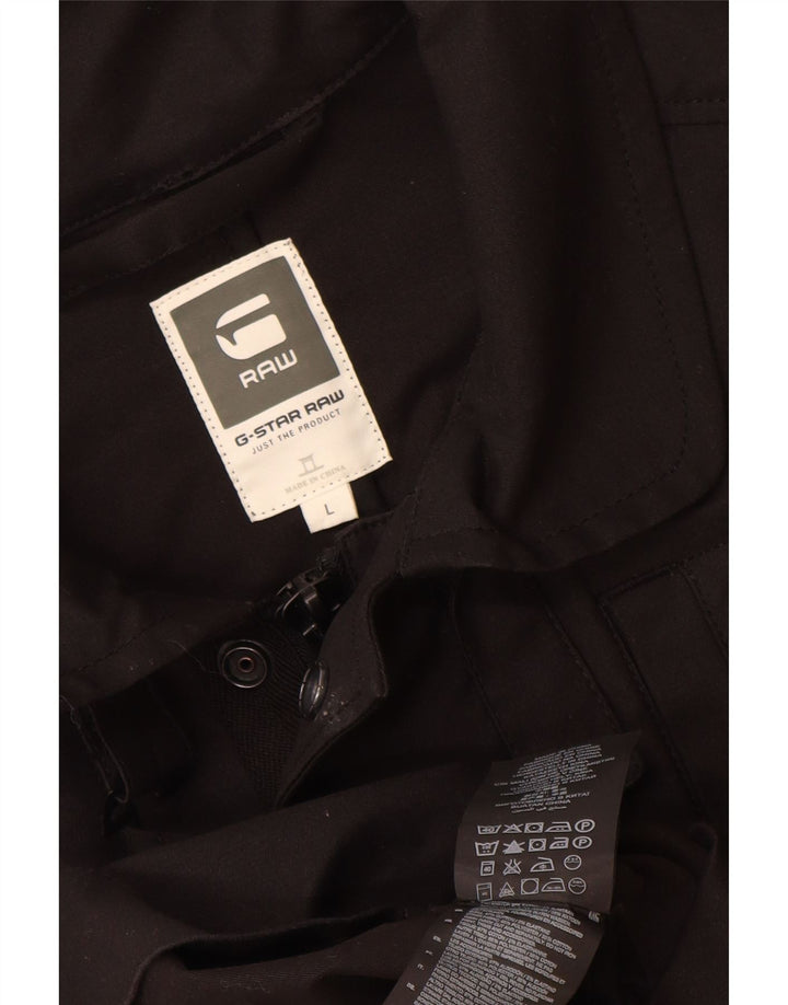 Giacca utility da uomo G-Star UK 40 grande cotone nero