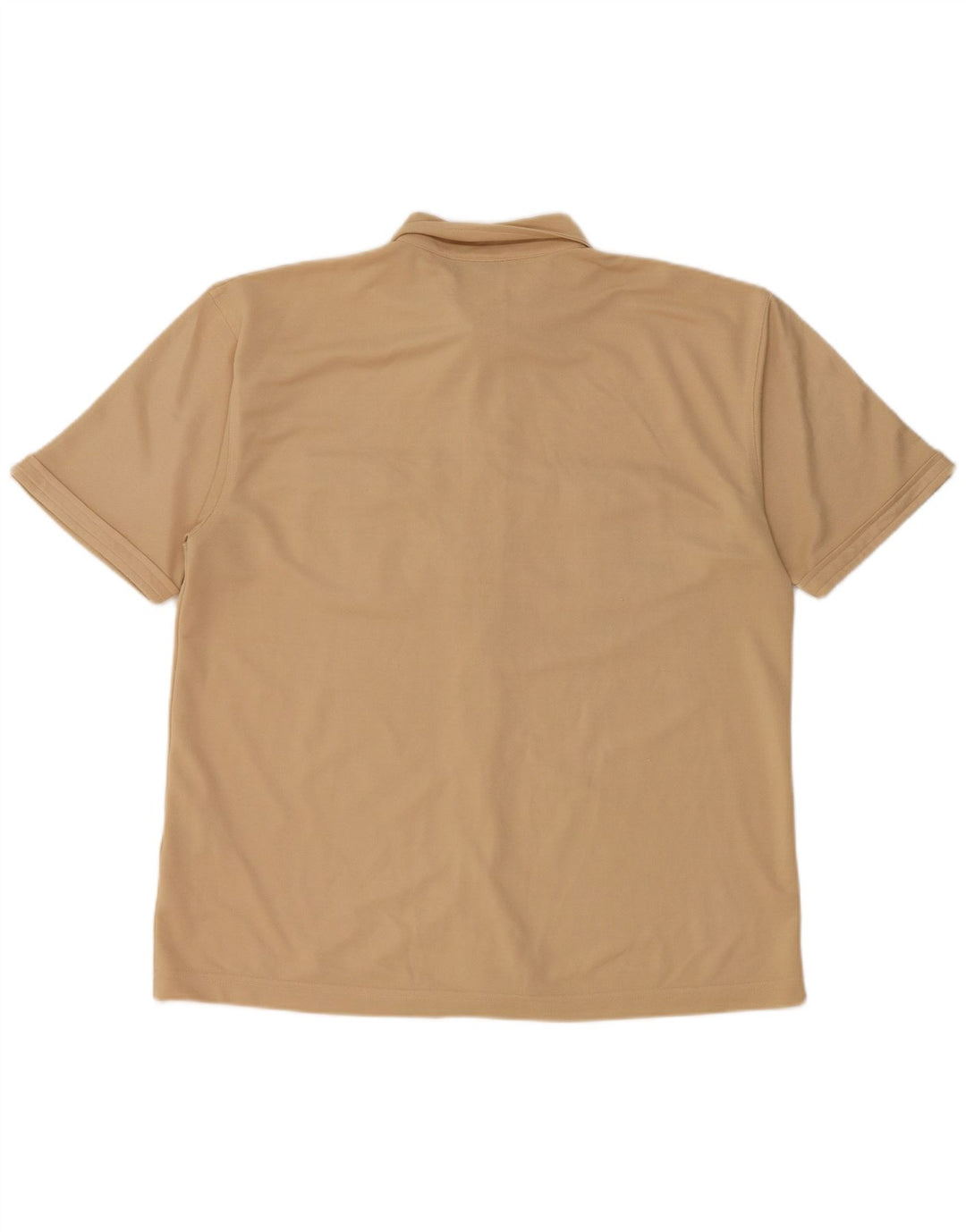 Camicia a maniche corte da uomo Wrangler grande in poliestere beige
