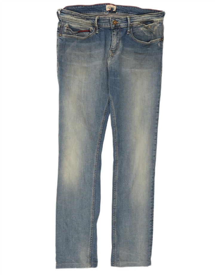 Jeans slim da donna Tommy Hilfiger W33 L29 cotone blu